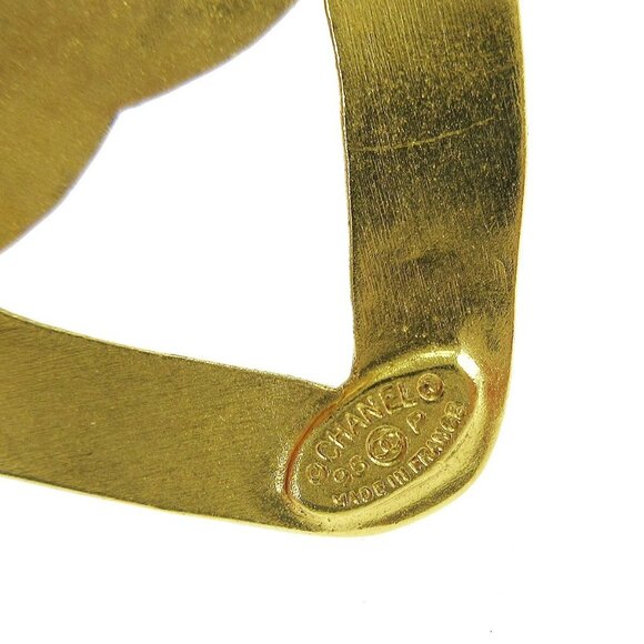 Chanel Heart Brooch Gold - Picture 7 of 8